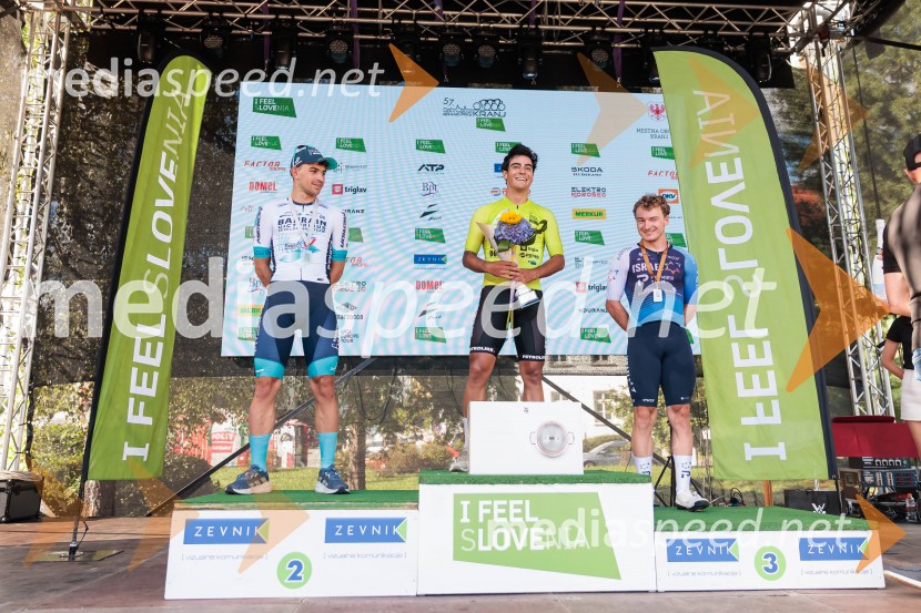  Thomas Capra, kolesar;  José Juan Prieto, kolesar;  Riley Pickrell, kolesar57. Velika nagrada Kranja, najstarejša slovenska kolesarska dirka