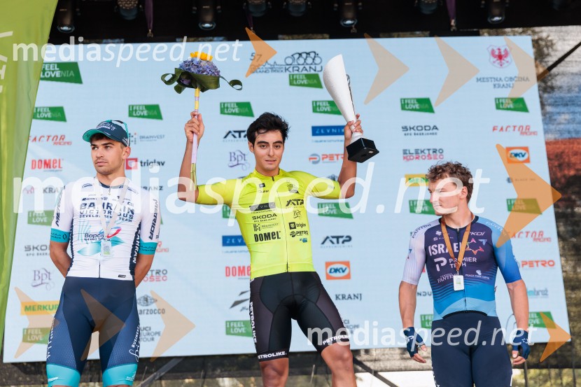  Thomas Capra, kolesar;  José Juan Prieto, kolesar;  Riley Pickrell, kolesar57. Velika nagrada Kranja, najstarejša slovenska kolesarska dirka