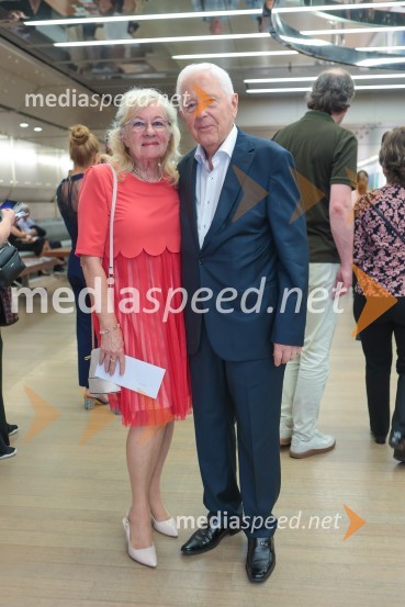  Ksenija Sever, svetnica, SDS, MOL;  Jože Sever, podjetnikOpera Tosca Giacoma Puccinija, Ljubljana Festival