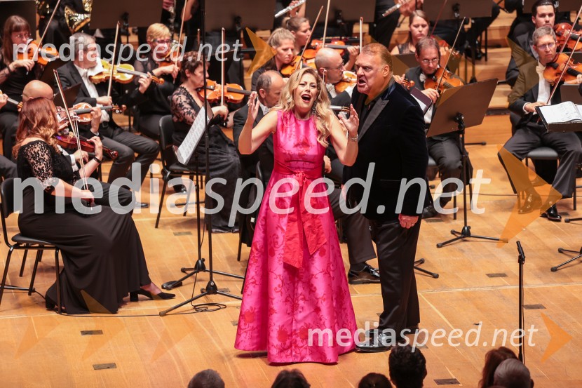  Sondra Radvanovsky, operna pevka;  ... Opera Tosca Giacoma Puccinija, Ljubljana Festival