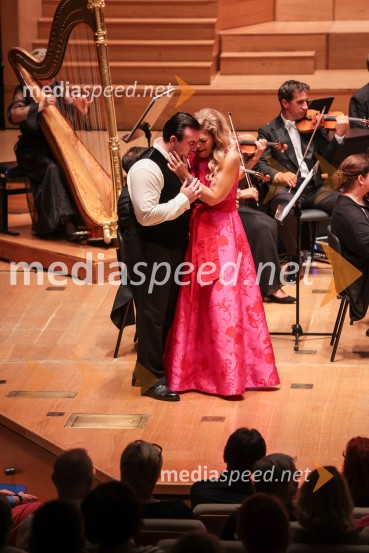  Jonathan Tetelman, operni pevec;  Sondra Radvanovsky, operna pevkaOpera Tosca Giacoma Puccinija, Ljubljana Festival