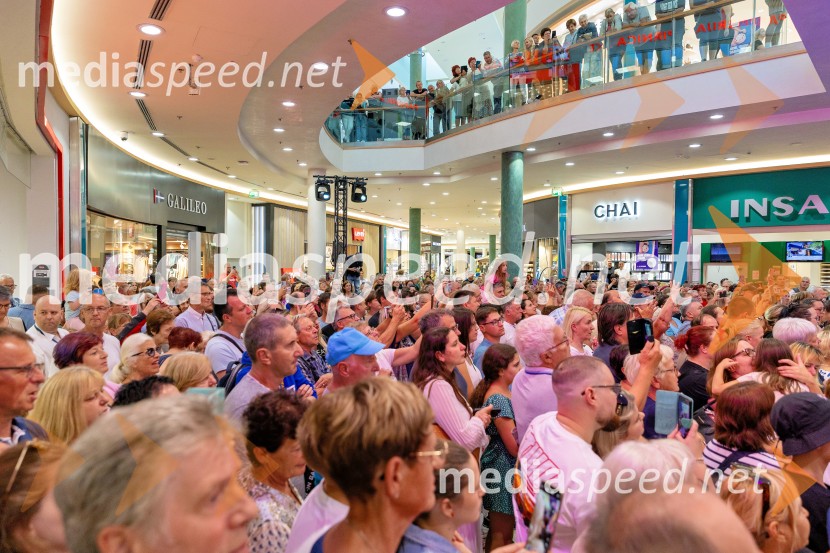 Marko Škugor na praznovanju 25-letnice Europarka