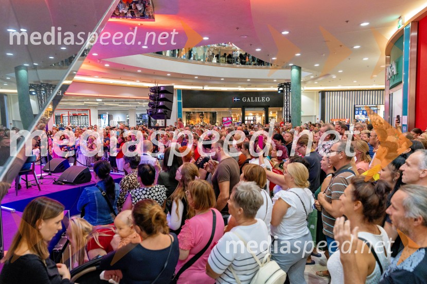 Marko Škugor na praznovanju 25-letnice Europarka