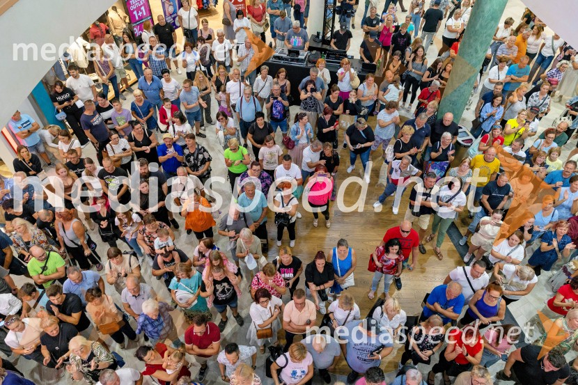 Marko Škugor na praznovanju 25-letnice Europarka