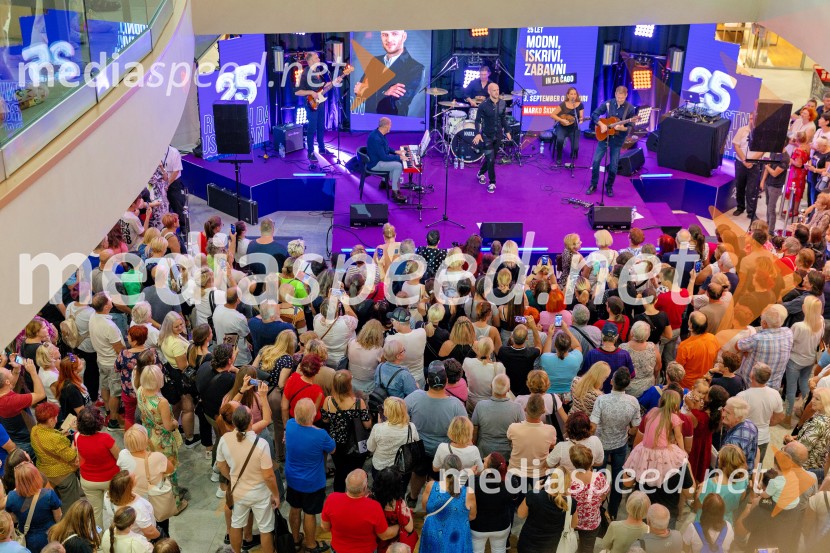 Marko Škugor na praznovanju 25-letnice Europarka