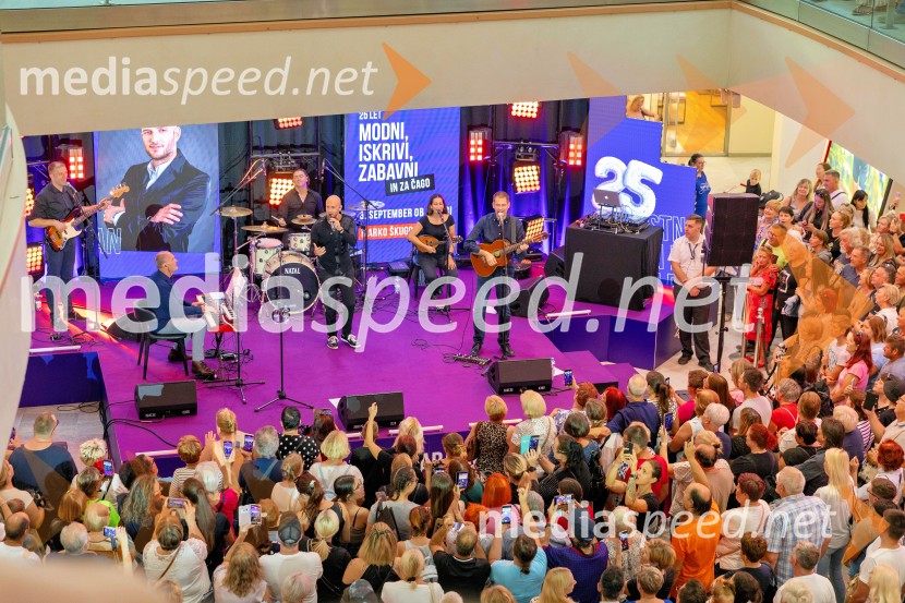 Marko Škugor na praznovanju 25-letnice Europarka