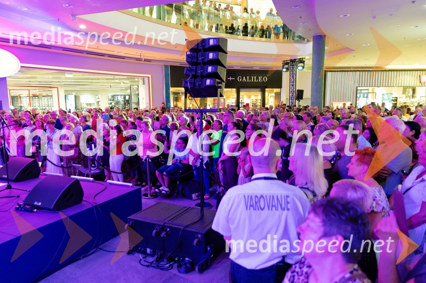 Marko Škugor na praznovanju 25-letnice Europarka