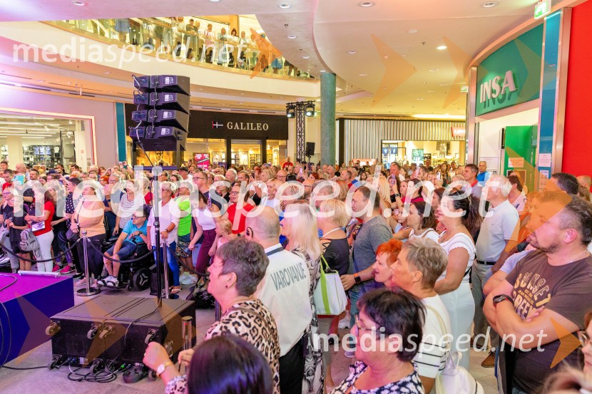 Marko Škugor na praznovanju 25-letnice Europarka