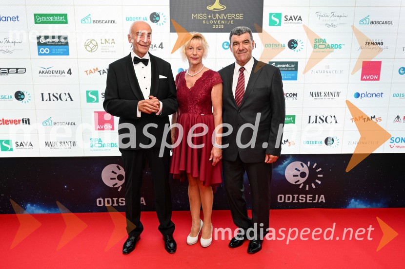  Ivo Boscarol, podjetnik, generalni direktor Pipistrel d.o.o.;  ... ;  ... Miss Universe Slovenije 2025 je Hana Klaut