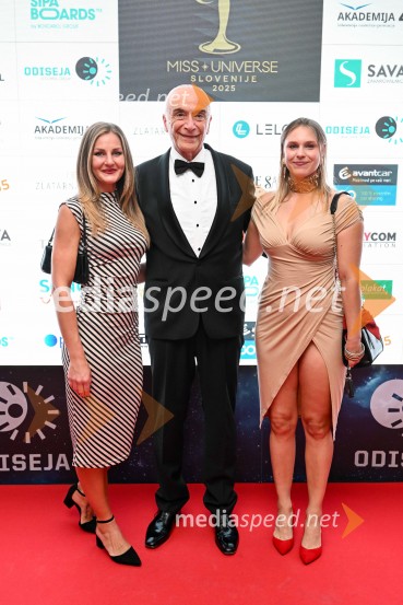  ... ;  Ivo Boscarol, podjetnik, generalni direktor Pipistrel d.o.o.;  ... Miss Universe Slovenije 2025 je Hana Klaut