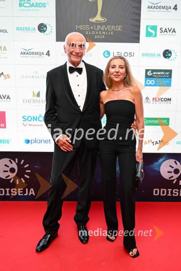  Ivo Boscarol, podjetnik, generalni direktor Pipistrel d.o.o.;  Hajdi Korošec Jazbinšek, pevkaMiss Universe Slovenije 2025 je Hana Klaut