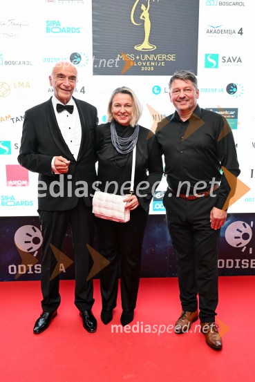  Ivo Boscarol, podjetnik, generalni direktor Pipistrel d.o.o.;  ... ;  ... Miss Universe Slovenije 2025 je Hana Klaut