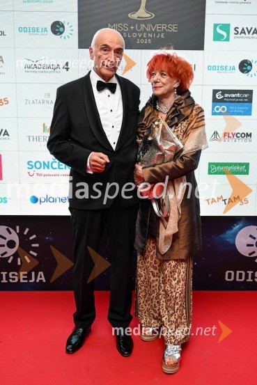  Ivo Boscarol, podjetnik, generalni direktor Pipistrel d.o.o.;  Barbara  Misson, Studio MissonMiss Universe Slovenije 2025 je Hana Klaut