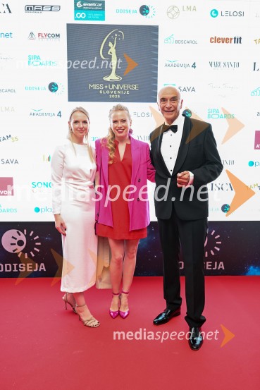  ... ;  Zala Smolnikar, pevka- ZALI;  Ivo Boscarol, podjetnik, generalni direktor Pipistrel d.o.o.Miss Universe Slovenije 2025 je Hana Klaut