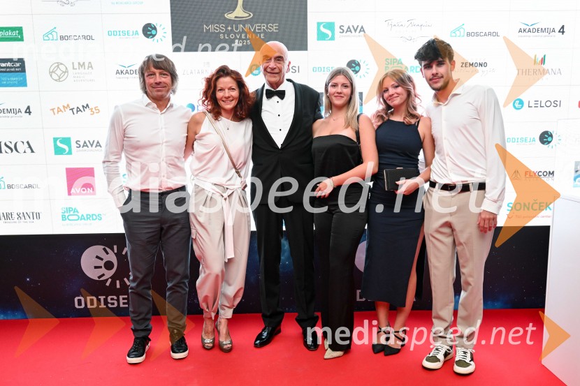  ... ;  ... ;  Ivo Boscarol, podjetnik, generalni direktor Pipistrel d.o.o.;  ... ;  ... ;  ... Miss Universe Slovenije 2025 je Hana Klaut