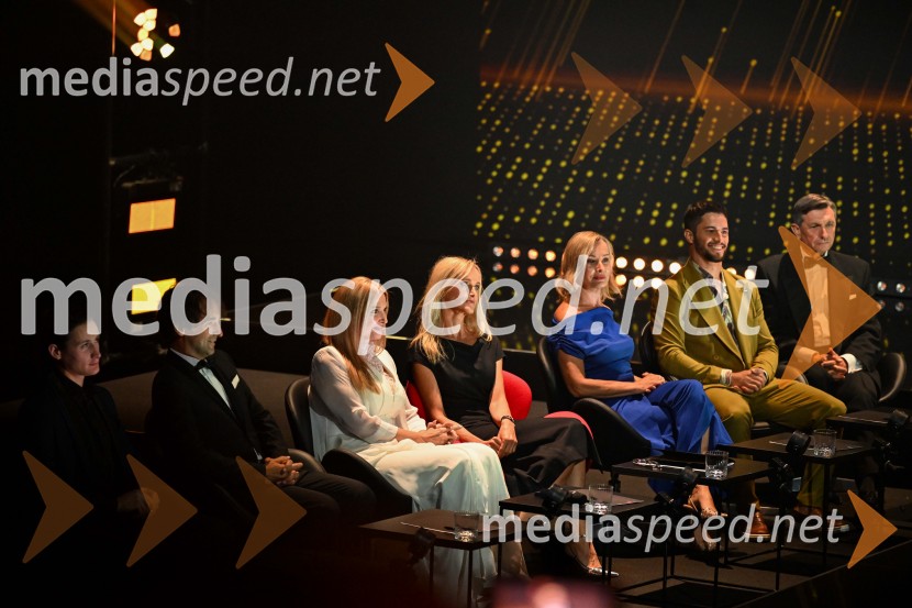  Cene Prevc, nekdanji smučarski skakalec;  Tomaž Kavčič, kuharski mojster, Pri Lojzetu, Zemono, podpredsednik BASS;  Helena Blagne, pevka;  Maša Čertalič, vodja strateških projektov Boscarol d.o.o.;  Tanja Ribič, igralka;  Franko Bajc, finalist Mister Slovenije 2017;  Borut Pahor, nekdanji predsednik Republike SlovenijeMiss Universe Slovenije 2025 je Hana Klaut