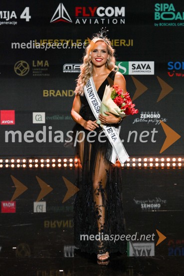  Hana Klaut, Miss Universe Slovenije 2025Miss Universe Slovenije 2025 je Hana Klaut