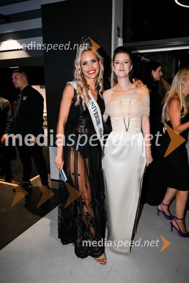  Hana Klaut, Miss Universe Slovenije 2025;  ... Miss Universe Slovenije 2025 je Hana Klaut