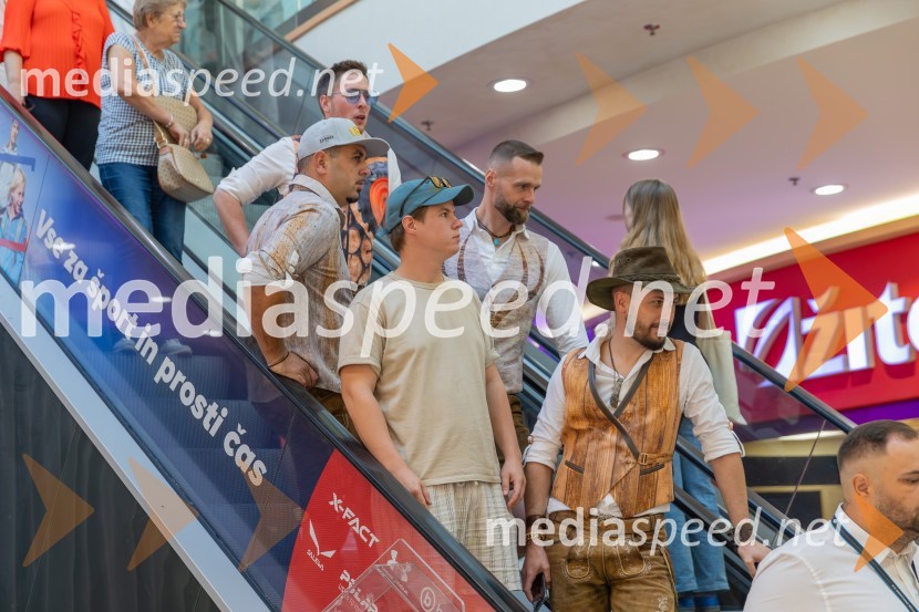 Fehtarji navdušili obiskovalce na 25. rojstnem dnevu Europarka