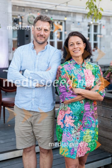  Marko Bratuš, umetniški vodja Slovenskega mladinskega gledališča;  Inga Remeta, direktorica, Slovensko mladinsko gledališčeSlovensko mladinsko gledališče, predstavitev jubilejne 70. sezone
