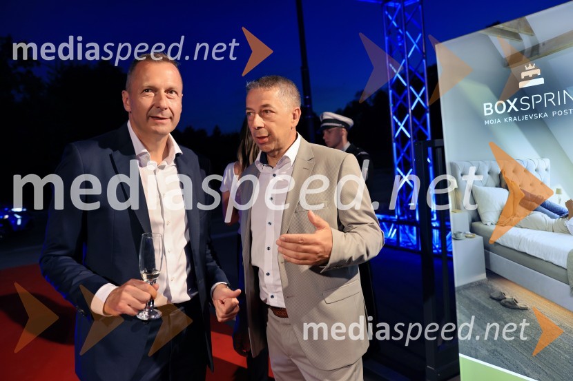  Emil Marinšek, direktor, podjetje Maremico;  Valentin Marinšek, Maremico d.o.o.Slavnostna otvoritev novega Spalnega centra Maremico v Ljubljani