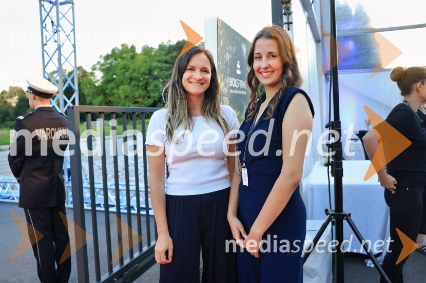  Monika Adrinek, izvršna direktorica Maremico d.o.o.;  Nina Marinšek, AmCham Slovenia (Ameriška gospodarska zbornica)Slavnostna otvoritev novega Spalnega centra Maremico v Ljubljani