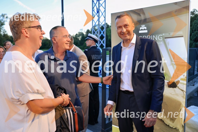  ... ;  ... ;  Emil Marinšek, direktor, podjetje MaremicoSlavnostna otvoritev novega Spalnega centra Maremico v Ljubljani