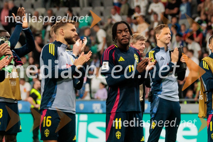 Kvalifikacije za SP 2026; Slovenija – Švedska, nogomet