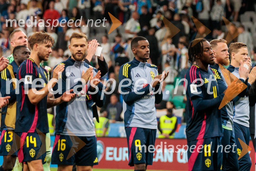 Kvalifikacije za SP 2026; Slovenija – Švedska, nogomet