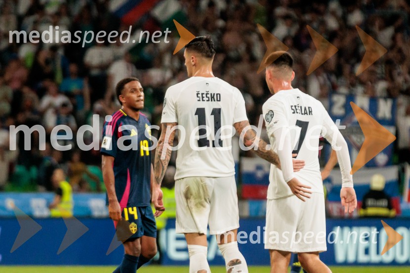 Kvalifikacije za SP 2026; Slovenija – Švedska, nogomet