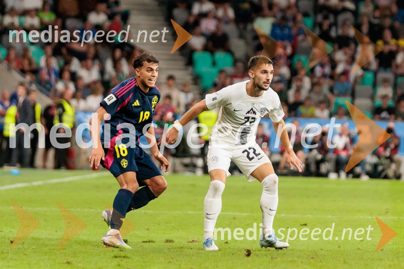 Kvalifikacije za SP 2026; Slovenija – Švedska, nogomet