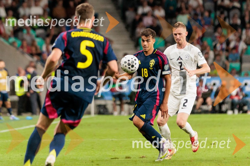 Kvalifikacije za SP 2026; Slovenija – Švedska, nogomet