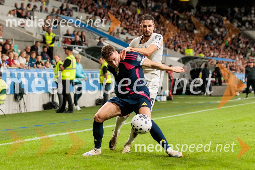 Kvalifikacije za SP 2026; Slovenija – Švedska, nogomet