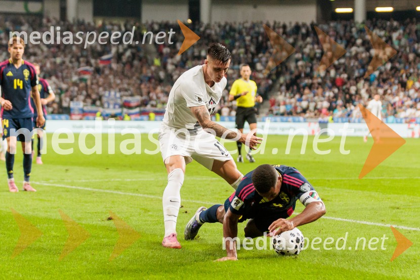 Kvalifikacije za SP 2026; Slovenija – Švedska, nogomet