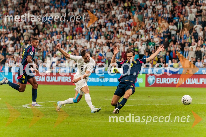 Kvalifikacije za SP 2026; Slovenija – Švedska, nogomet