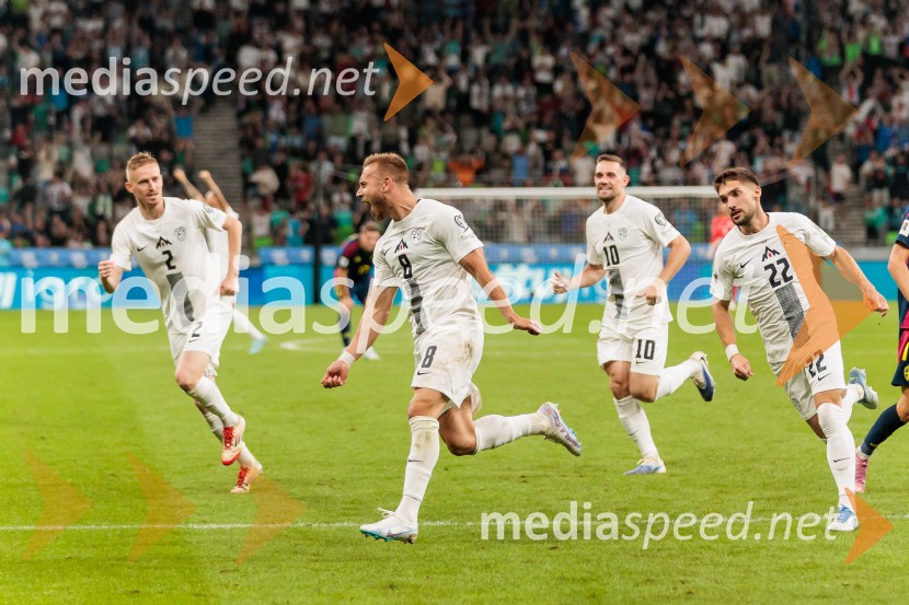 Kvalifikacije za SP 2026; Slovenija – Švedska, nogomet