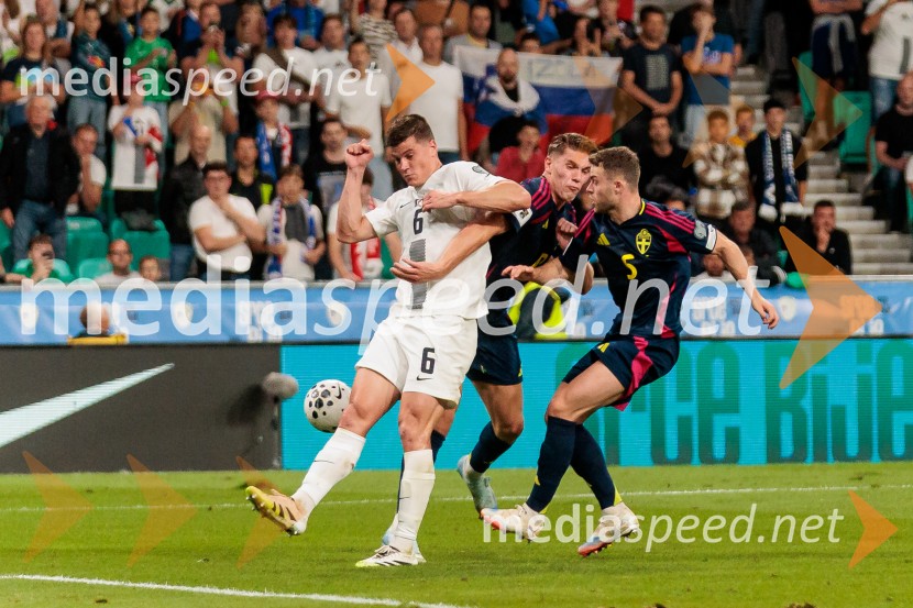 Kvalifikacije za SP 2026; Slovenija – Švedska, nogomet