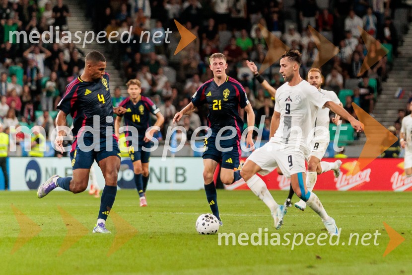 Kvalifikacije za SP 2026; Slovenija – Švedska, nogomet