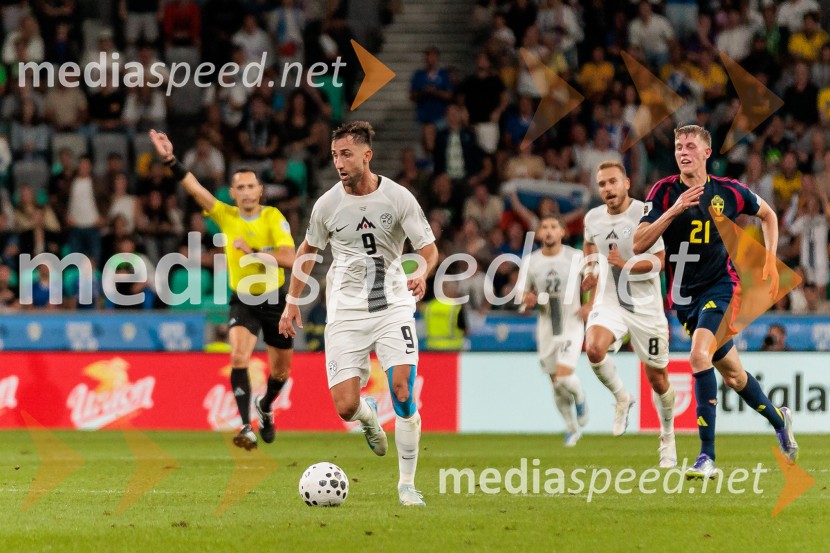 Kvalifikacije za SP 2026; Slovenija – Švedska, nogomet