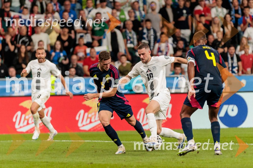 Kvalifikacije za SP 2026; Slovenija – Švedska, nogomet