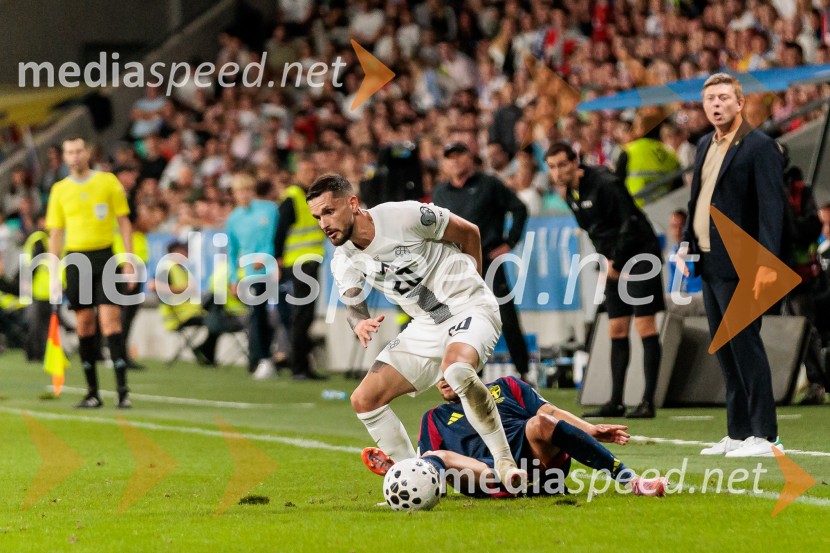 Kvalifikacije za SP 2026; Slovenija – Švedska, nogomet