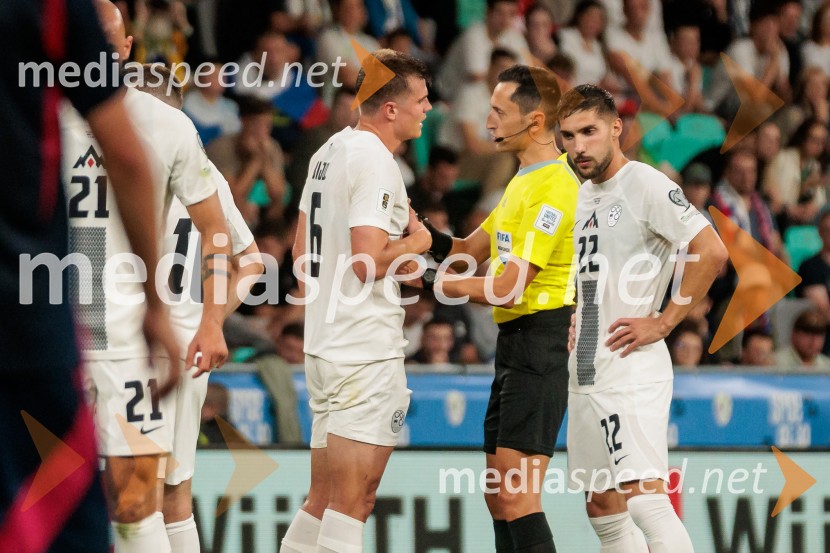 Kvalifikacije za SP 2026; Slovenija – Švedska, nogomet