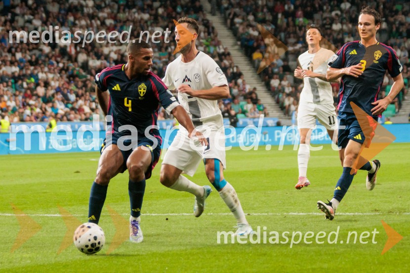 Kvalifikacije za SP 2026; Slovenija – Švedska, nogomet