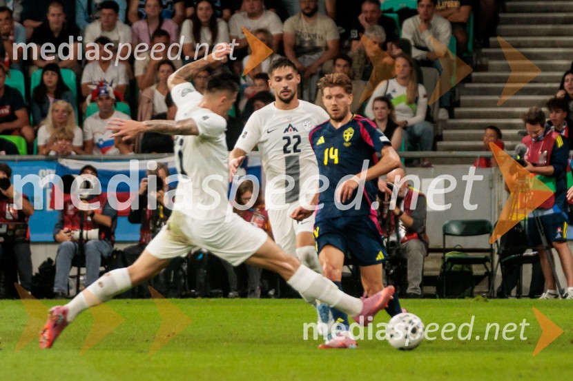 Kvalifikacije za SP 2026; Slovenija – Švedska, nogomet