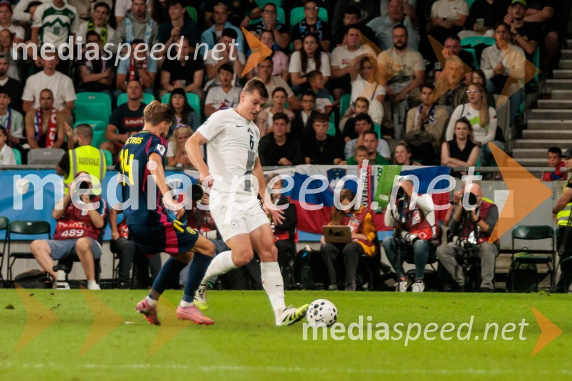 Kvalifikacije za SP 2026; Slovenija – Švedska, nogomet