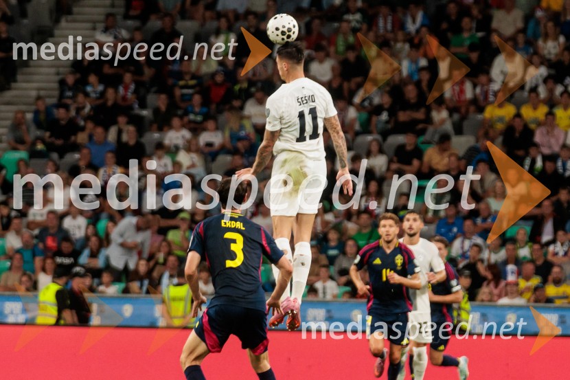 Kvalifikacije za SP 2026; Slovenija – Švedska, nogomet