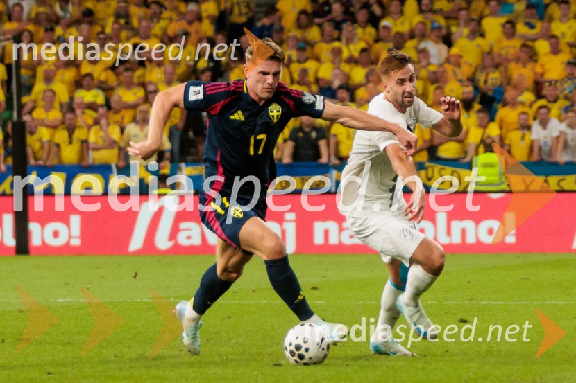 Kvalifikacije za SP 2026; Slovenija – Švedska, nogomet