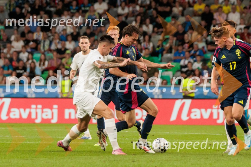 Kvalifikacije za SP 2026; Slovenija – Švedska, nogomet