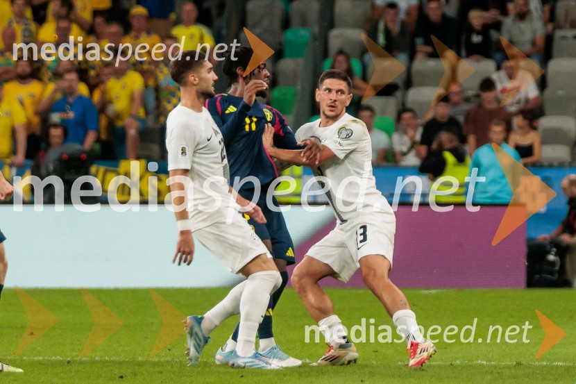 Kvalifikacije za SP 2026; Slovenija – Švedska, nogomet