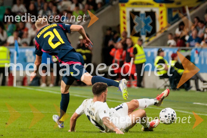 Kvalifikacije za SP 2026; Slovenija – Švedska, nogomet